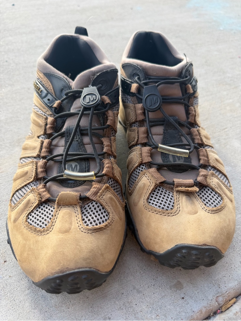 Merrell Kangaroo Men’s Hiking Shoes Brown/Black/Gray US 9.5 Medium J21523